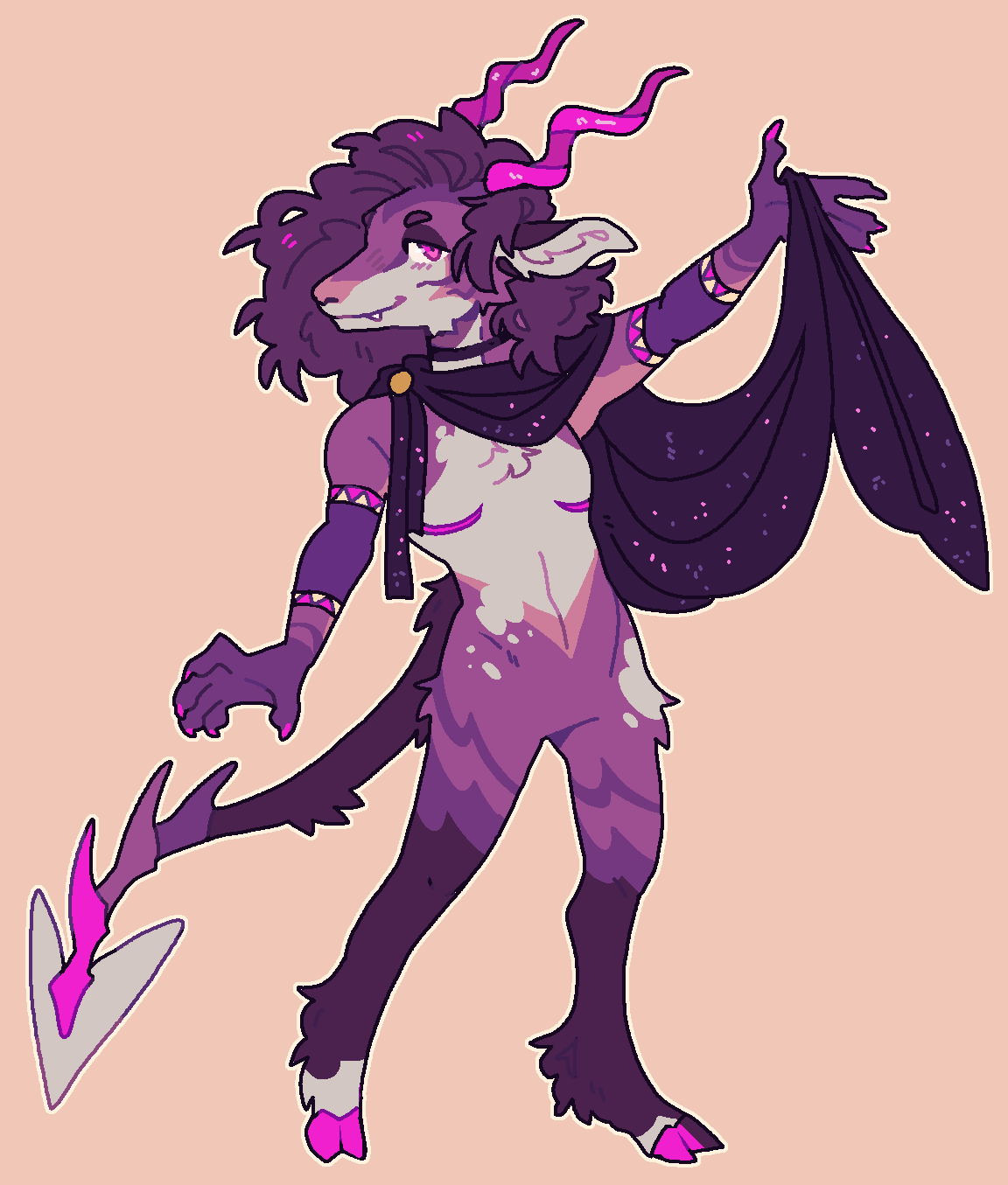 Facade's antelope fursona
